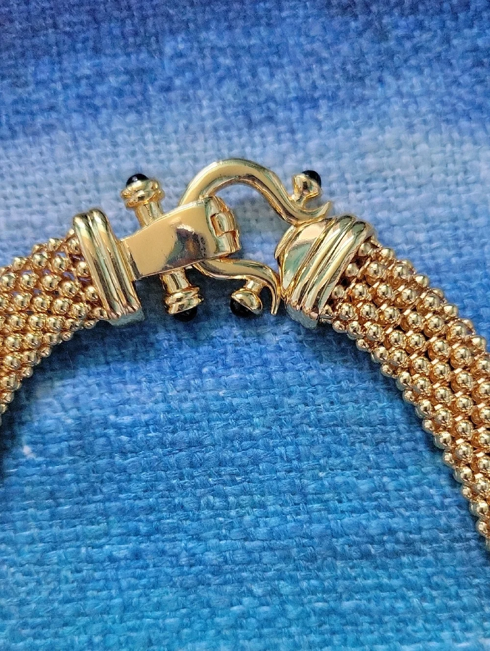 Faux Gold Rope Choker - Picture 3 of 4